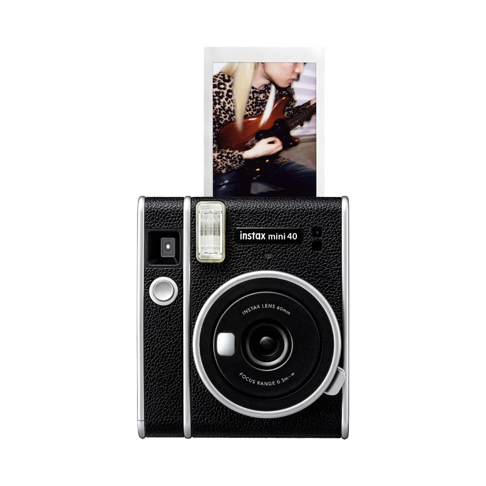 Fujifilm Instax Mini 40 Instant Film Camera Black - Image 3