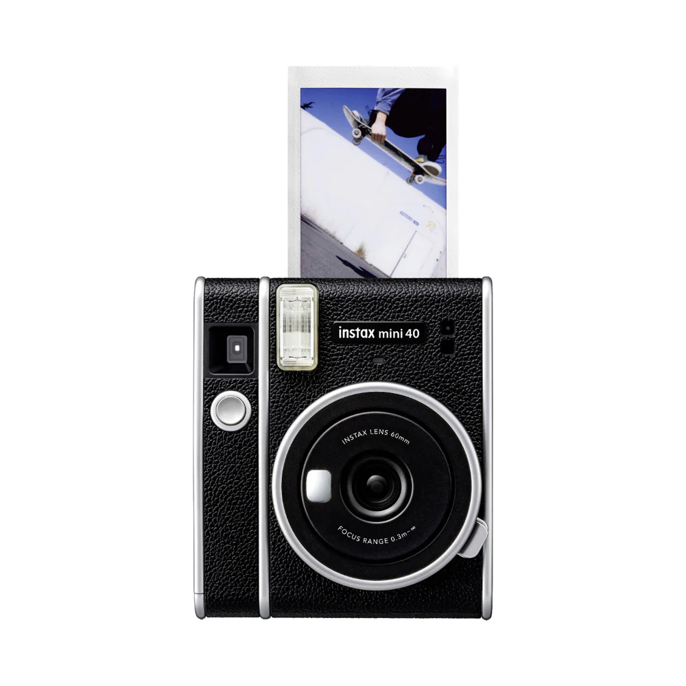 Fujifilm Instax Mini 40 Instant Film Camera Black - Image 6