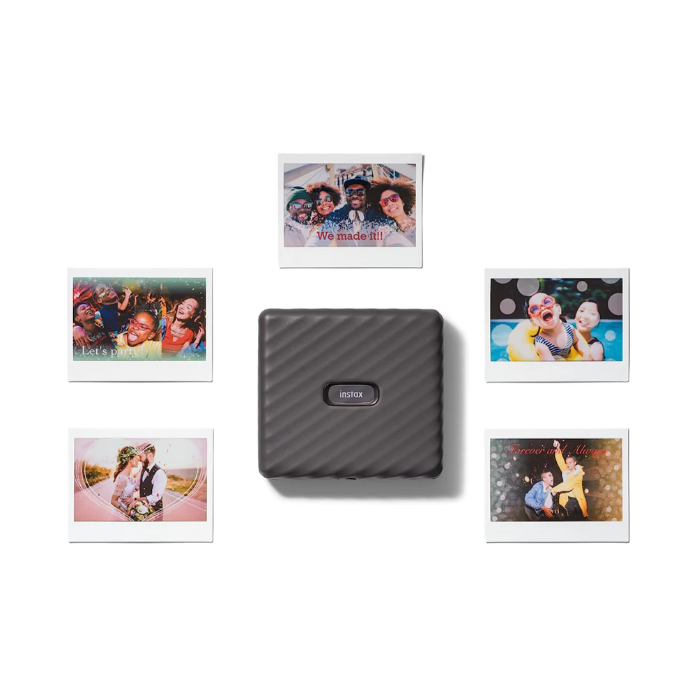 Fujifilm Instax Link Wide Smartphone Printer Mocha Grey - Image 3