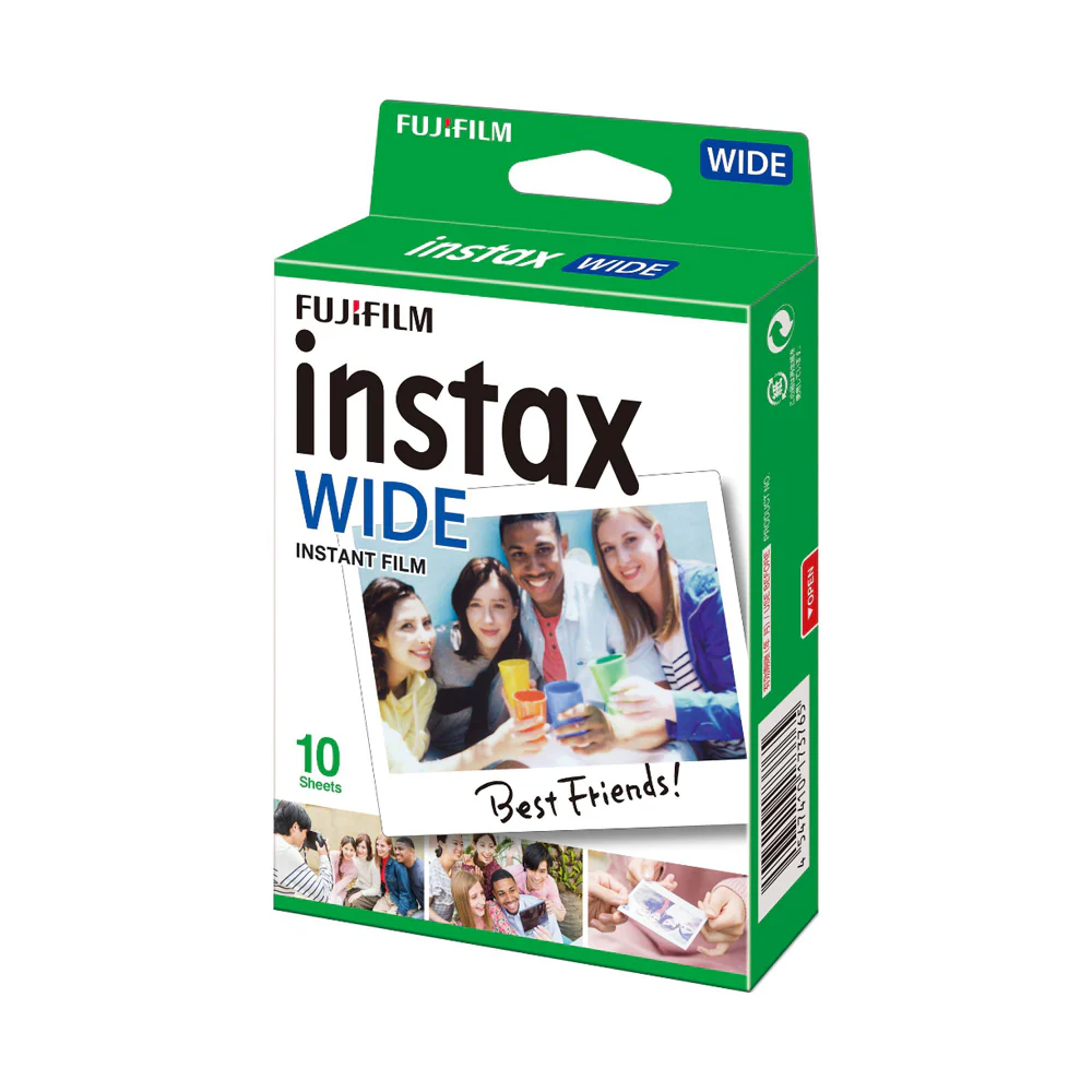 Fujifilm Wide Instax Still Film White -10-Piece