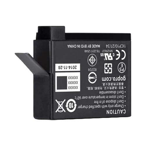 Gopro Rechargeable Camera Battery For Gopro Hero 4 1160mAh Black - Image 3
