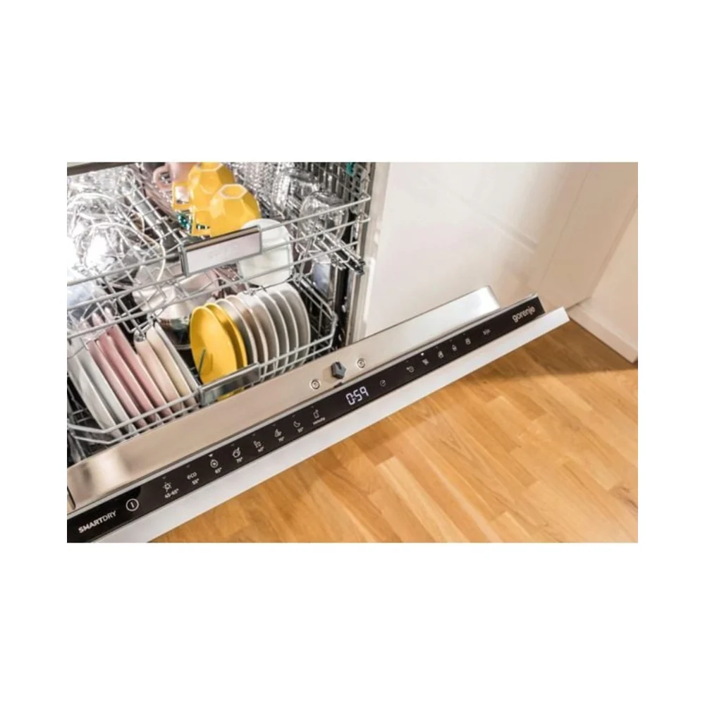 Gorenje 16 Place Fully Integrated Built-In Dishwasher White GV643D60 - Image 5