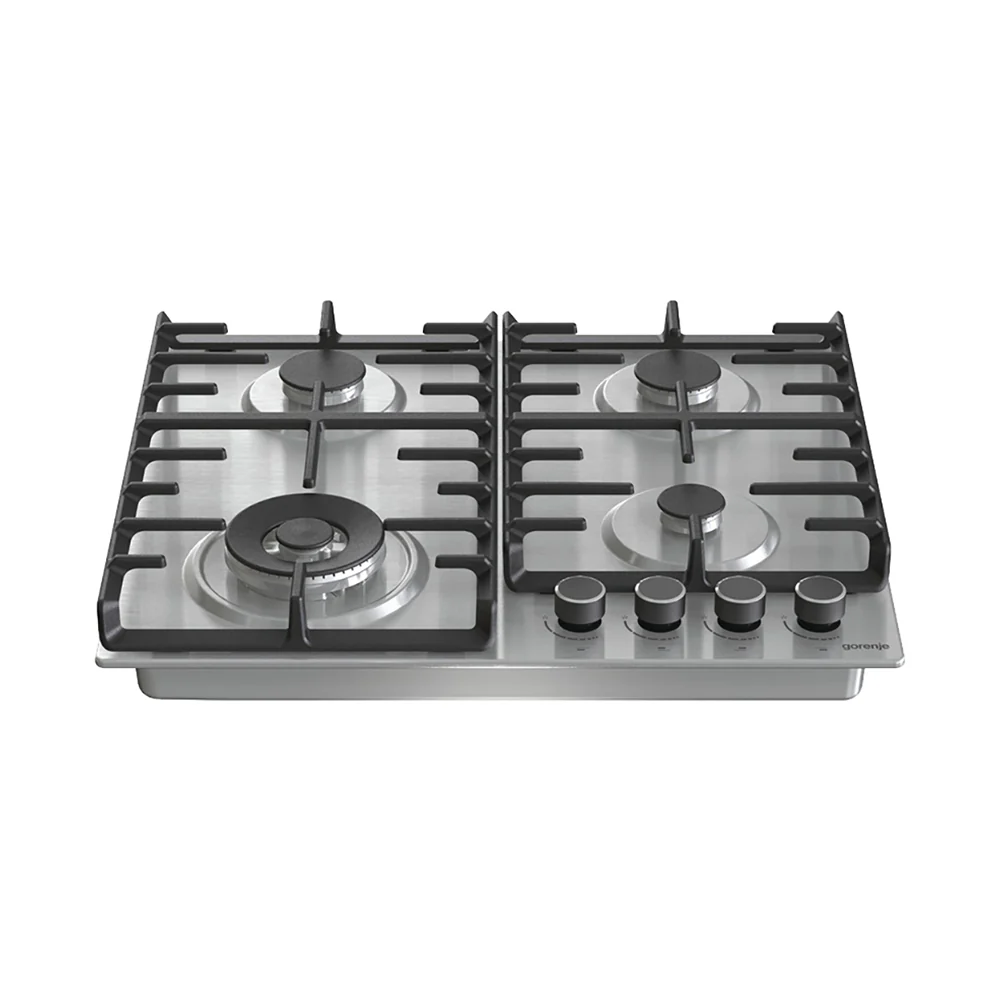 Gorenje Built-In Gas Hob 60cm Silver - Image 3