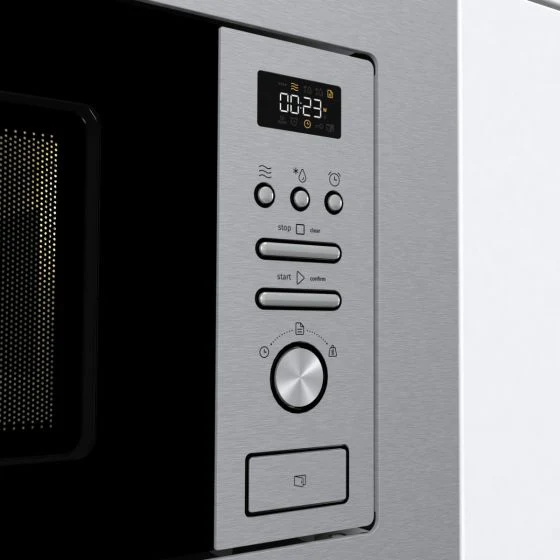 GORENJE BUILT-IN MICROWAVE WITH GRILL, 20 Liters,38.5 Width, STAINLESS STEEL – BM201AG1X - Image 4