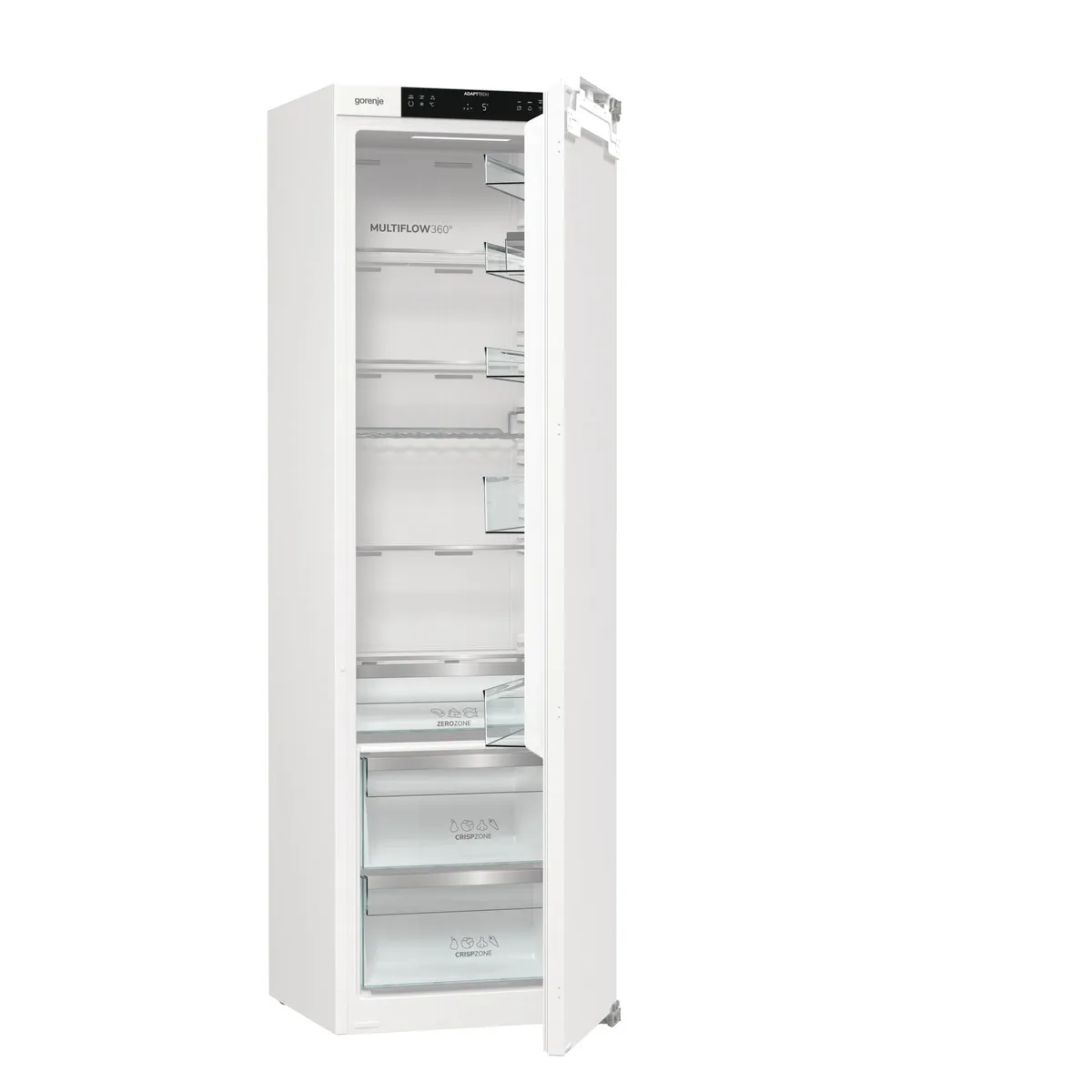 Gorenje Built-in Single Door Refrigerator, 300L, White, RI517E62WF - Image 3