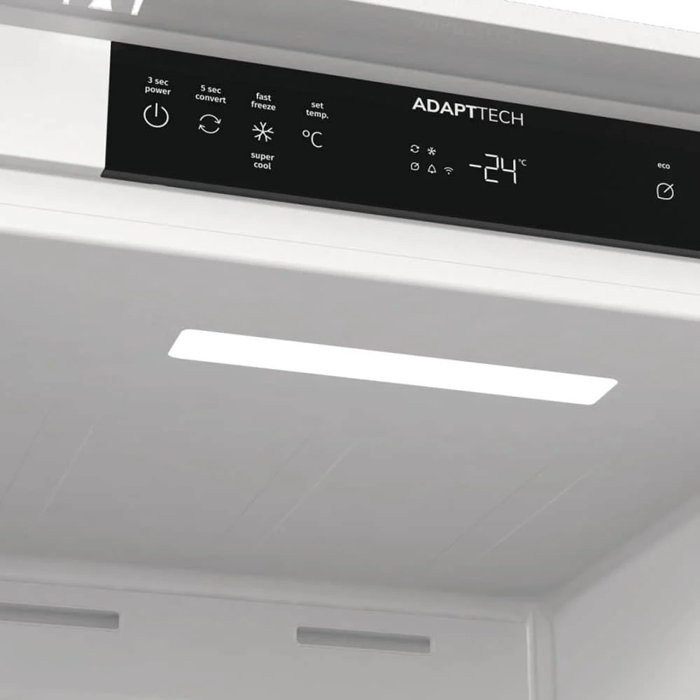 Gorenje Built-in Upright Freezer, 235L, White, FNCI517E62WF - Image 4