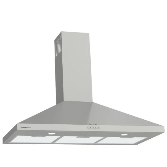 Gorenje Built in Wall Mounted Hood, 90 cm, Pyramid Design, Stainless Steel, WHC924EX