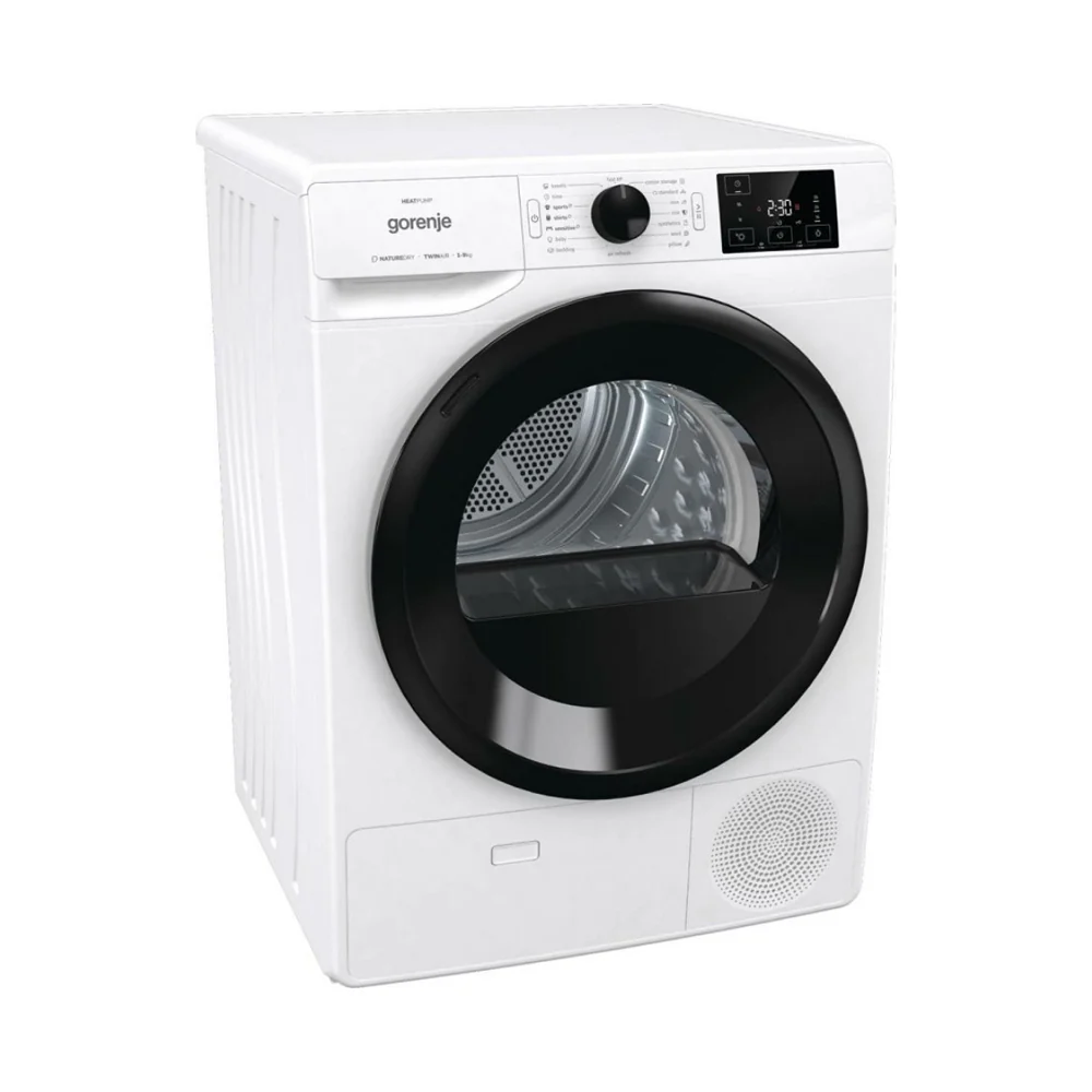 Gorenje Condenser Dryer With Heat Pump 9Kg White DNE92/GN - Image 4