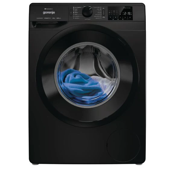 GORENJE Front Load Washing machine, 8 KG, Black, WPNEI84A1SWB
