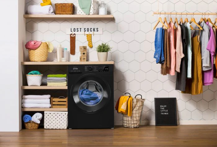 GORENJE Front Load Washing machine, 8 KG, Black, WPNEI84A1SWB - Image 5