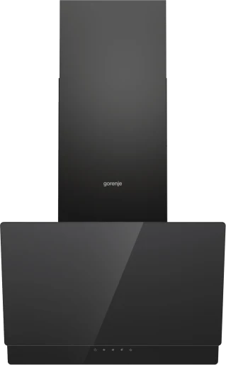 Gorenje Built-In Inclined Chimney Hood, 60cm, Black painted stainless Steel, WHI649EB