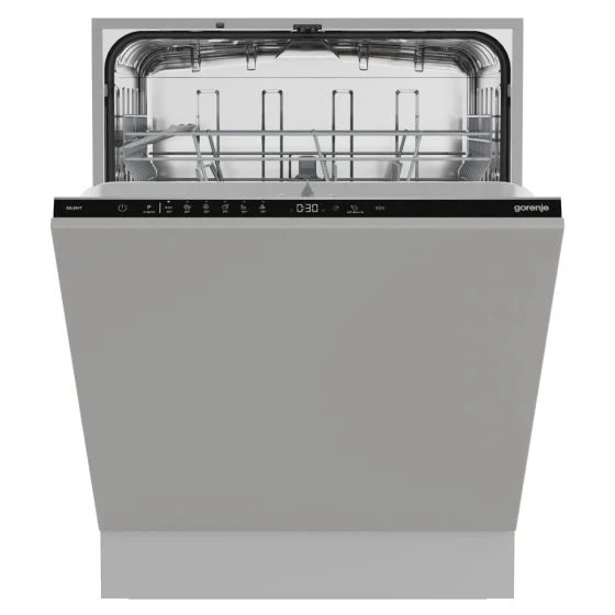 Gorenje Fully Integrated Built-In Dishwasher, 14 Place Settings, White, GV642D65