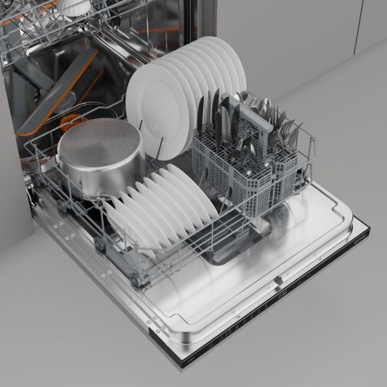 Gorenje Fully Integrated Built-In Dishwasher, 14 Place Settings, White, GV642D65 - Image 6