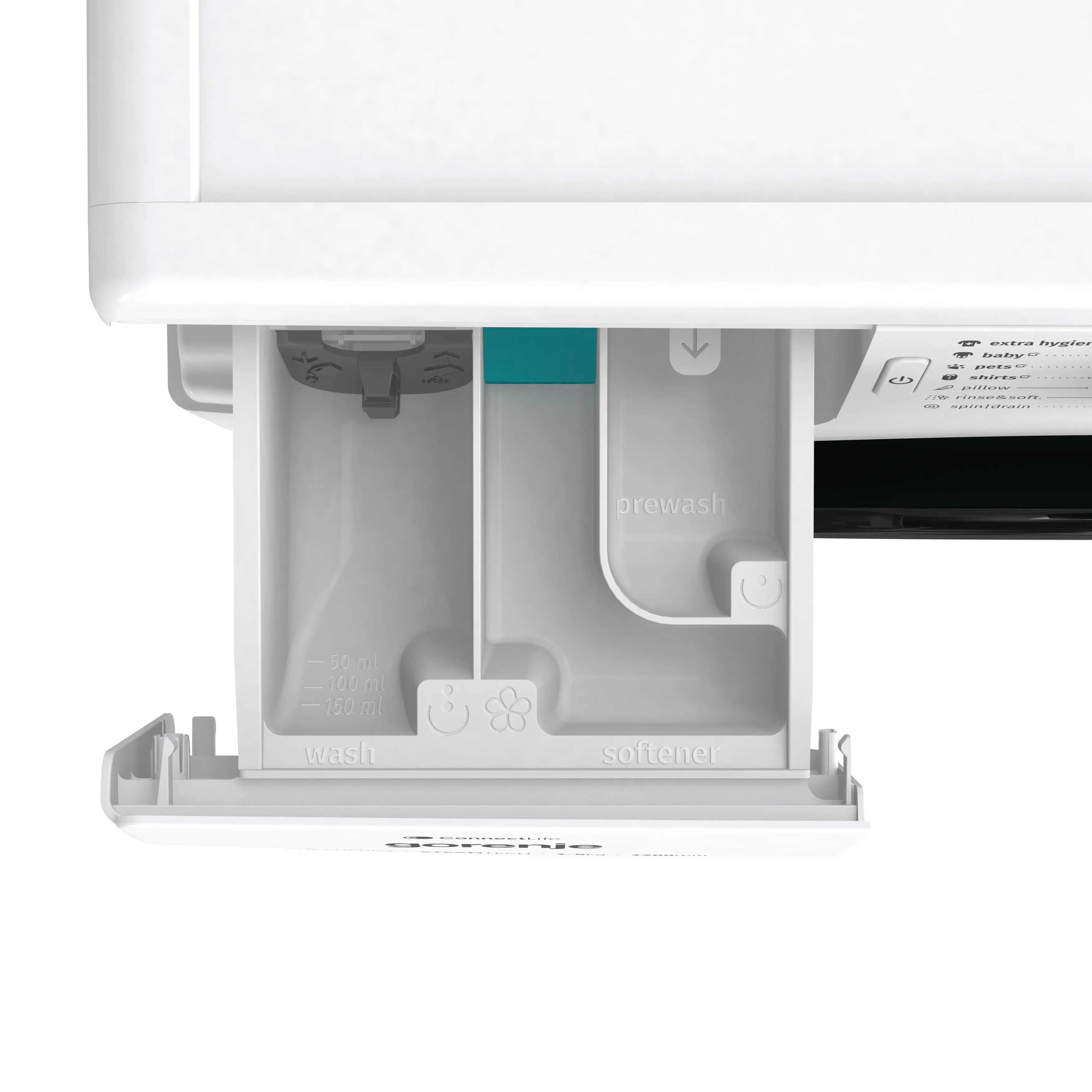 Gorenje Smart Front Load Washing Machine, 8KG, Wi-Fi, 1200 RPM, White, WPNEI82A1SWIFI - Image 8