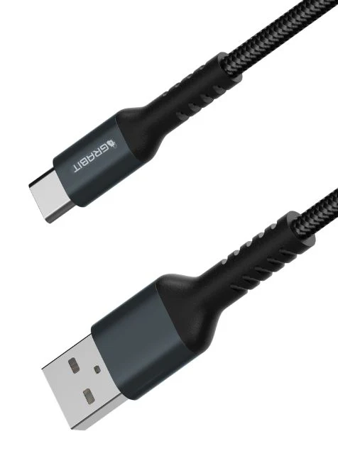 GRABIT GCBL-20 USB-A to Type-C 1.2m  BLK - Image 2