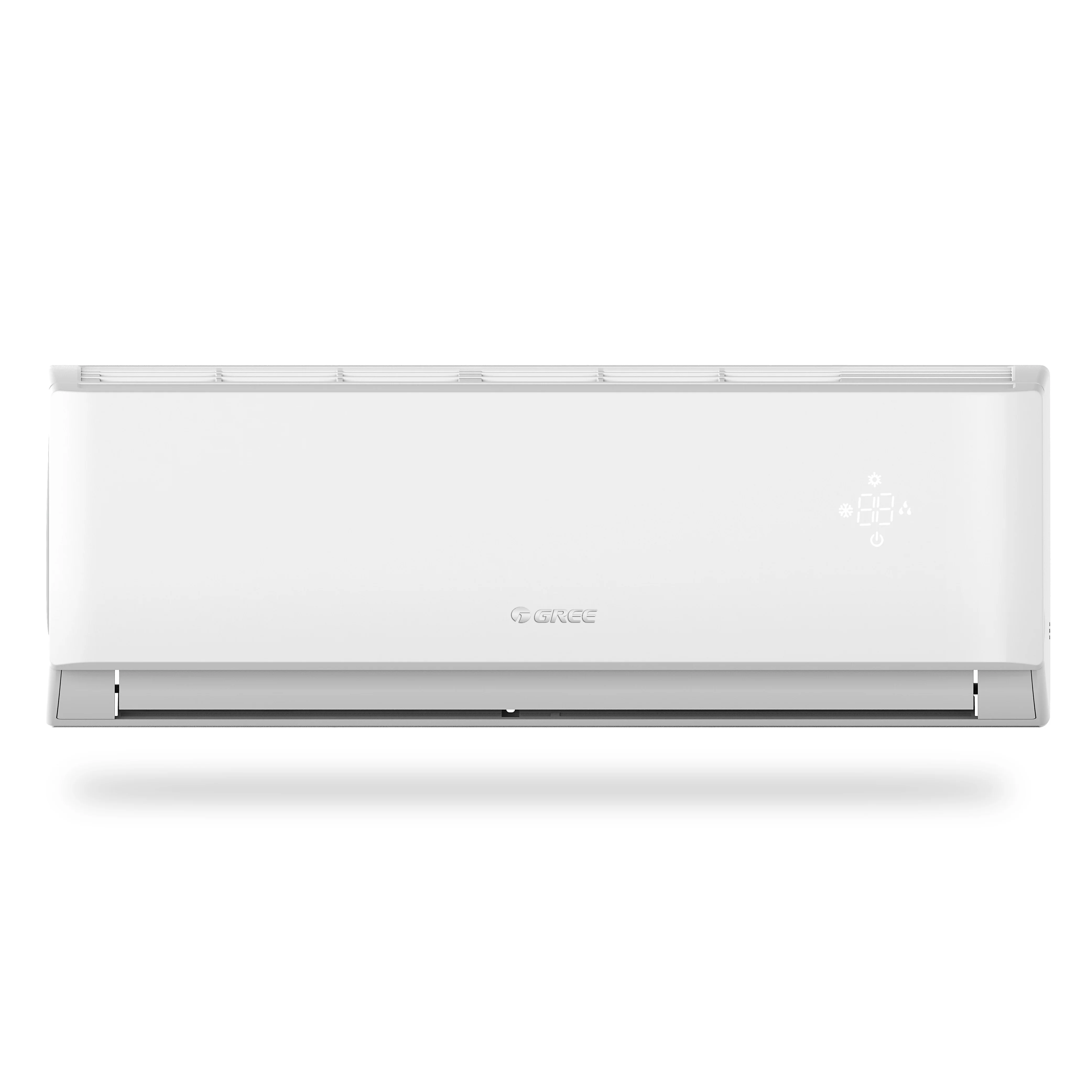 Gree Split AC 1.6 Ton, Piston compressor, R410 Gas, Gold Fin Coating, Turbo mode, Remote control, White, Lomo-P20C3