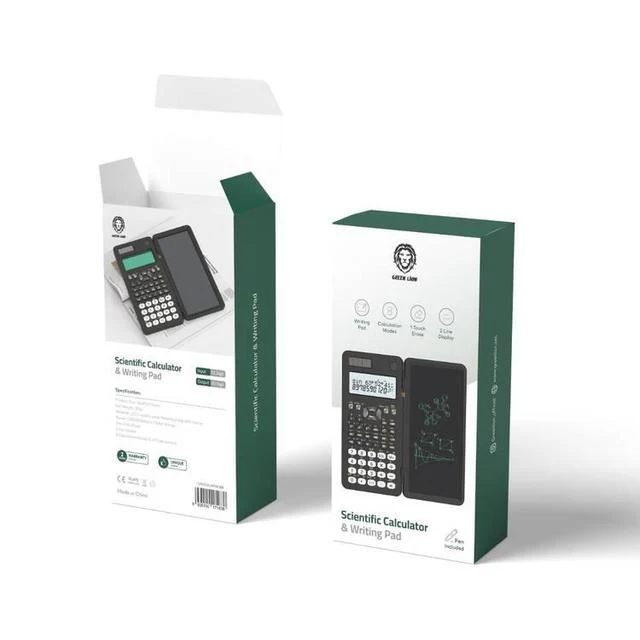 Green Lion Scientific Calculator & Writng Pad - Image 3