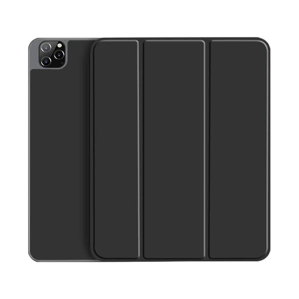 Green Premium Leather Case with Pencil Slot for Apple iPad Pro 12.9 Black