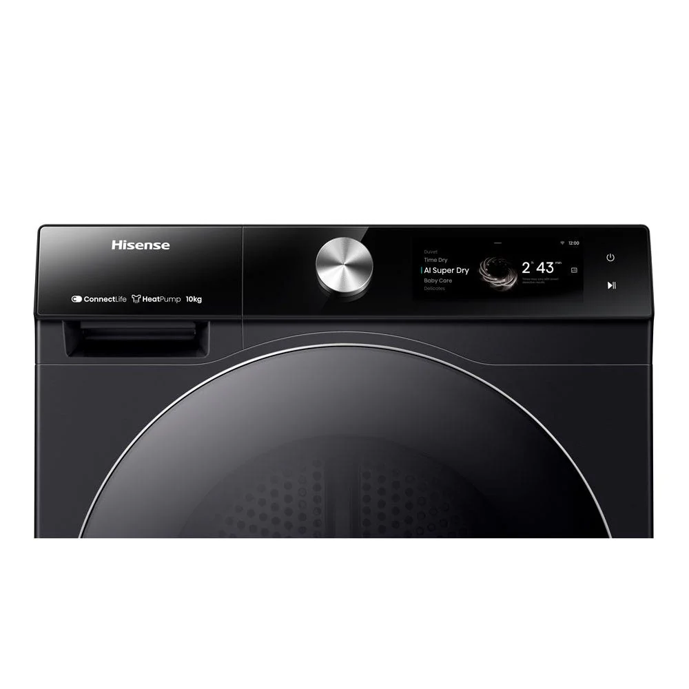 Hisense 10 kg, Smart Connect 7S Series Dryer, DH7S107BB, 1 year warranty - Image 8