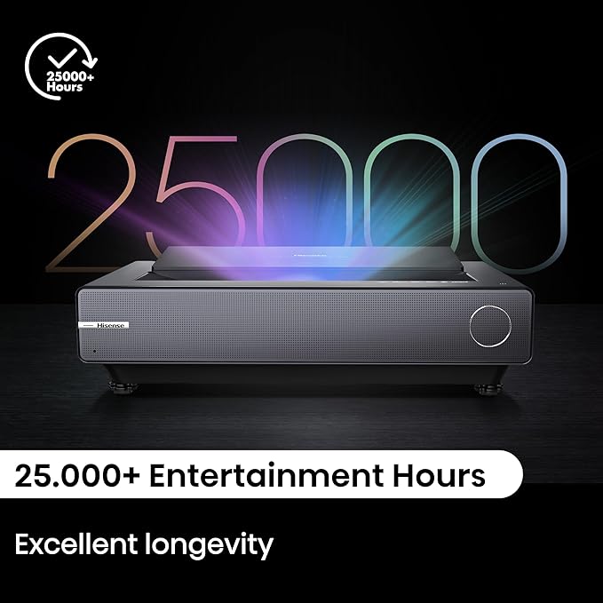 Hisense 4K UHD Laser Projector, Ultra Short Throw, Smart Projector – PX2-PRO - Image 4