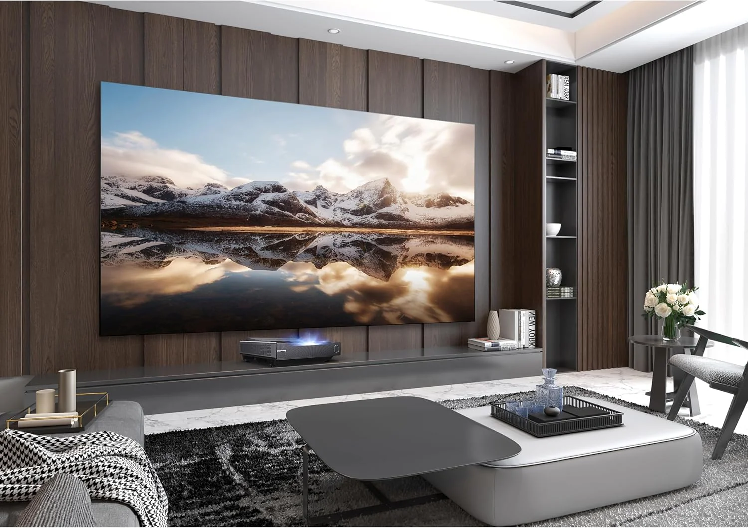 Hisense 4K UHD Laser Projector, Ultra Short Throw, Smart Projector – PX2-PRO - Image 9