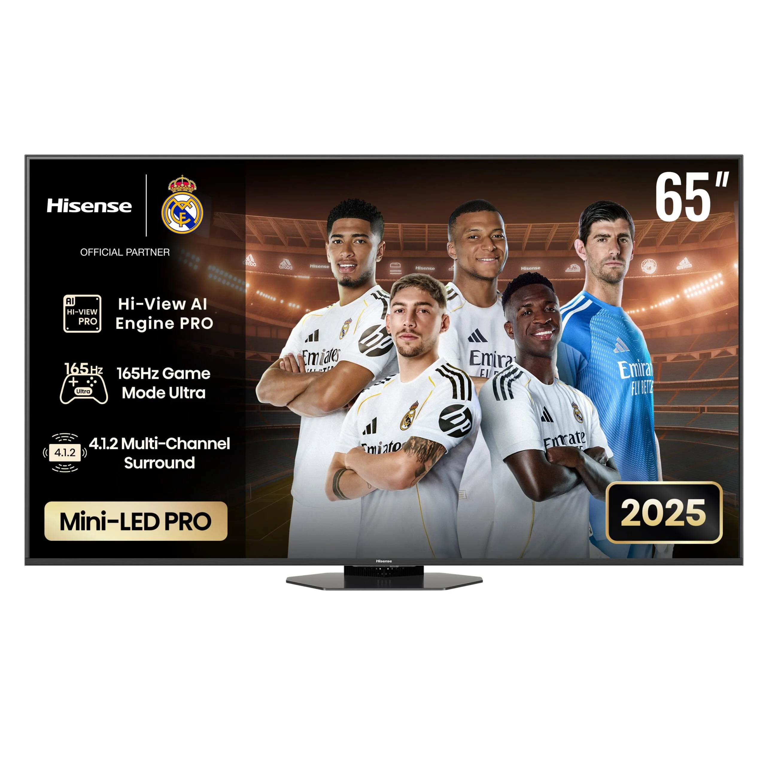 Hisense 65U8Q 65-inch 4K Mini-LED QLED 165Hz Smart Television