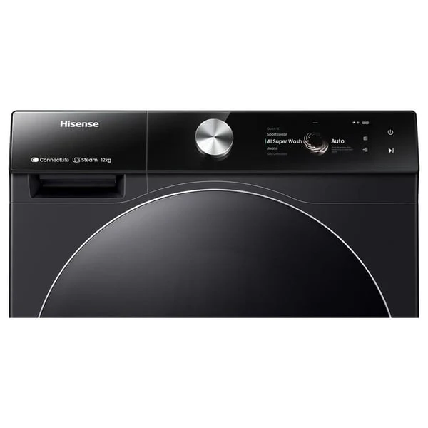 Hisense 7S Series,12 kg Smart Connect Washing Machine, WF7S1247BB - Image 4
