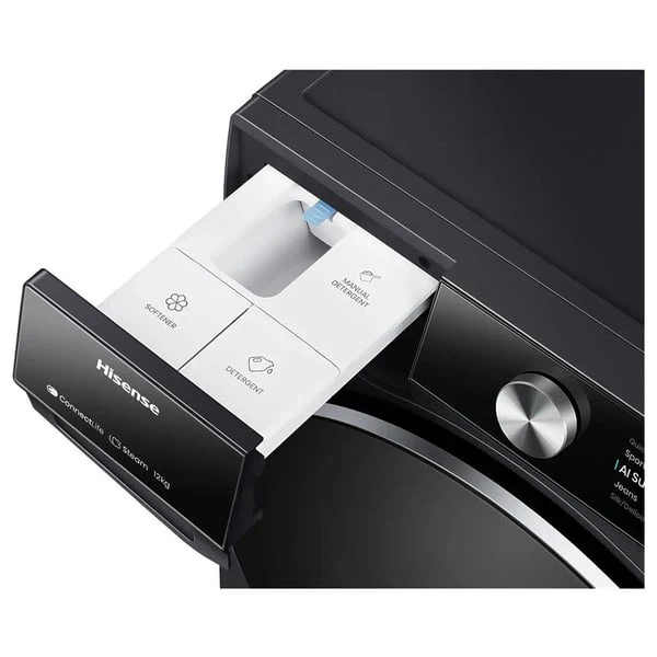 Hisense 7S Series,12 kg Smart Connect Washing Machine, WF7S1247BB - Image 5