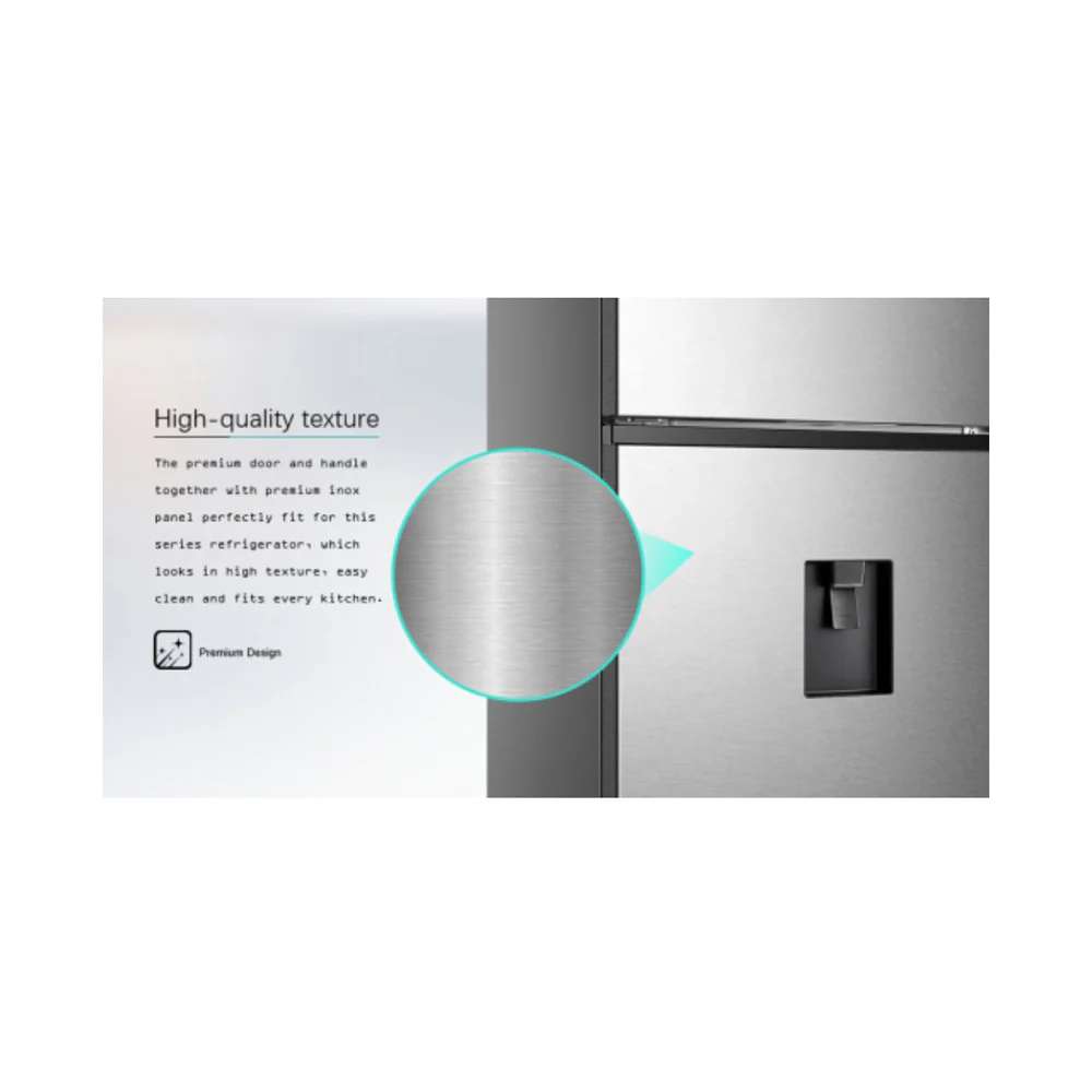 Hisense Double Door Refrigerator 729L Silver RT729N4WSU - Image 3