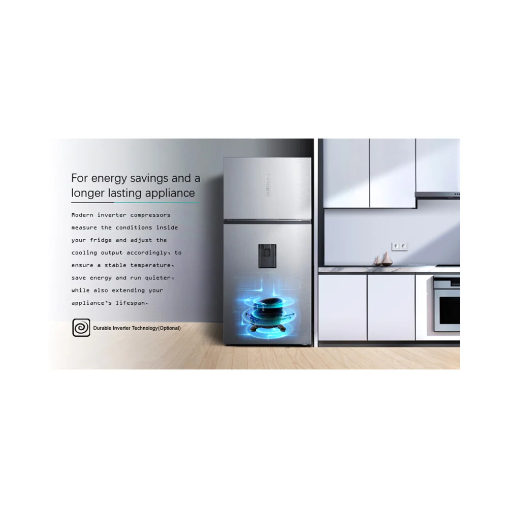 Hisense Double Door Refrigerator 729L Silver RT729N4WSU - Image 5