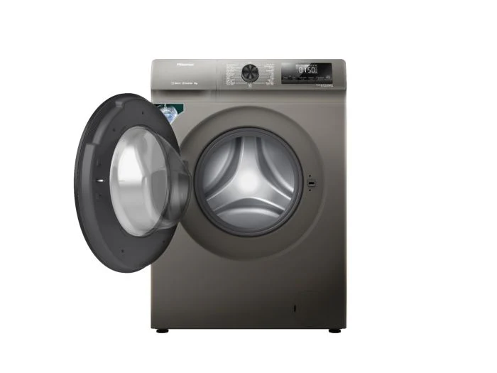 Hisense Front Load Washing Machine, 8 Kg, Titanium Grey, WFQP8012JTS - Image 2