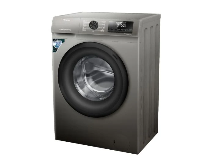 Hisense Front Load Washing Machine, 8 Kg, Titanium Grey, WFQP8012JTS - Image 4