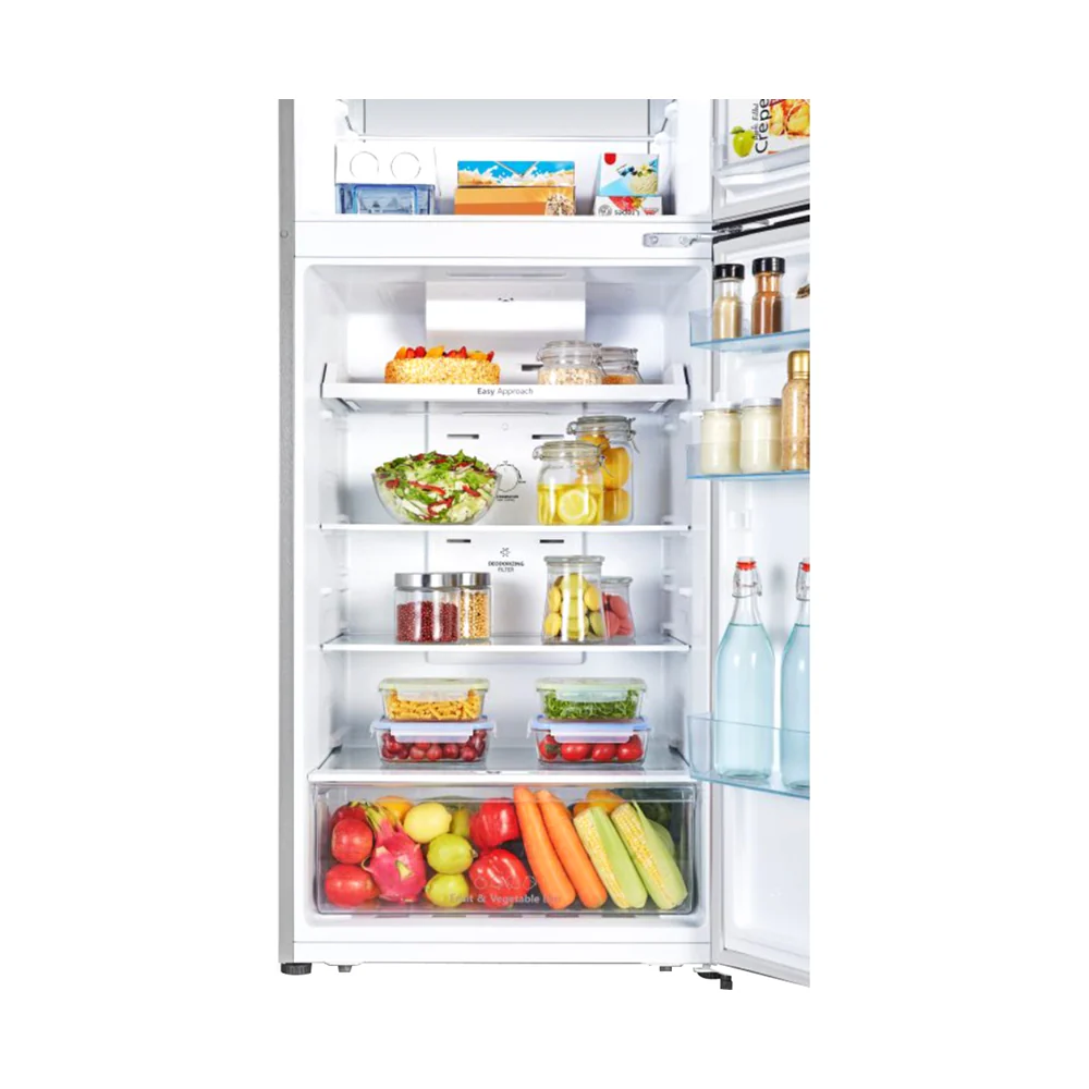 Hisense Top Mount Refrigerator 328L Silver RT328N4DGN - Image 4