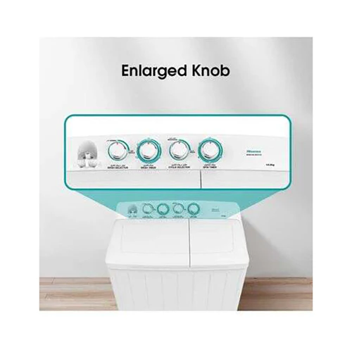 Hisense Twin Tub Washing Machine 14Kg XPB140-SXC14 - Image 4