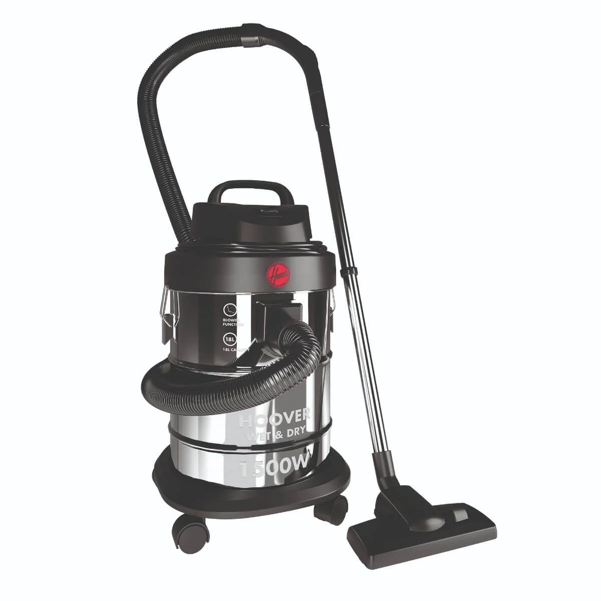 Hoover Wet & Dry Vacuum Cleaner Silver - Image 3