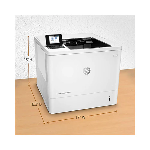 HP LaserJet Enterprise Monochrome Printer White - Image 4