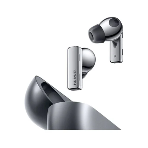 Huawei FreeBuds Pro Bluetooth Earbuds with Charging Case Silver Frost - Image 4