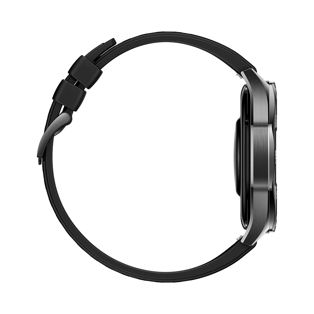 Huawei GT5  Vili Black  Fluoroelastomer Strap - Image 6