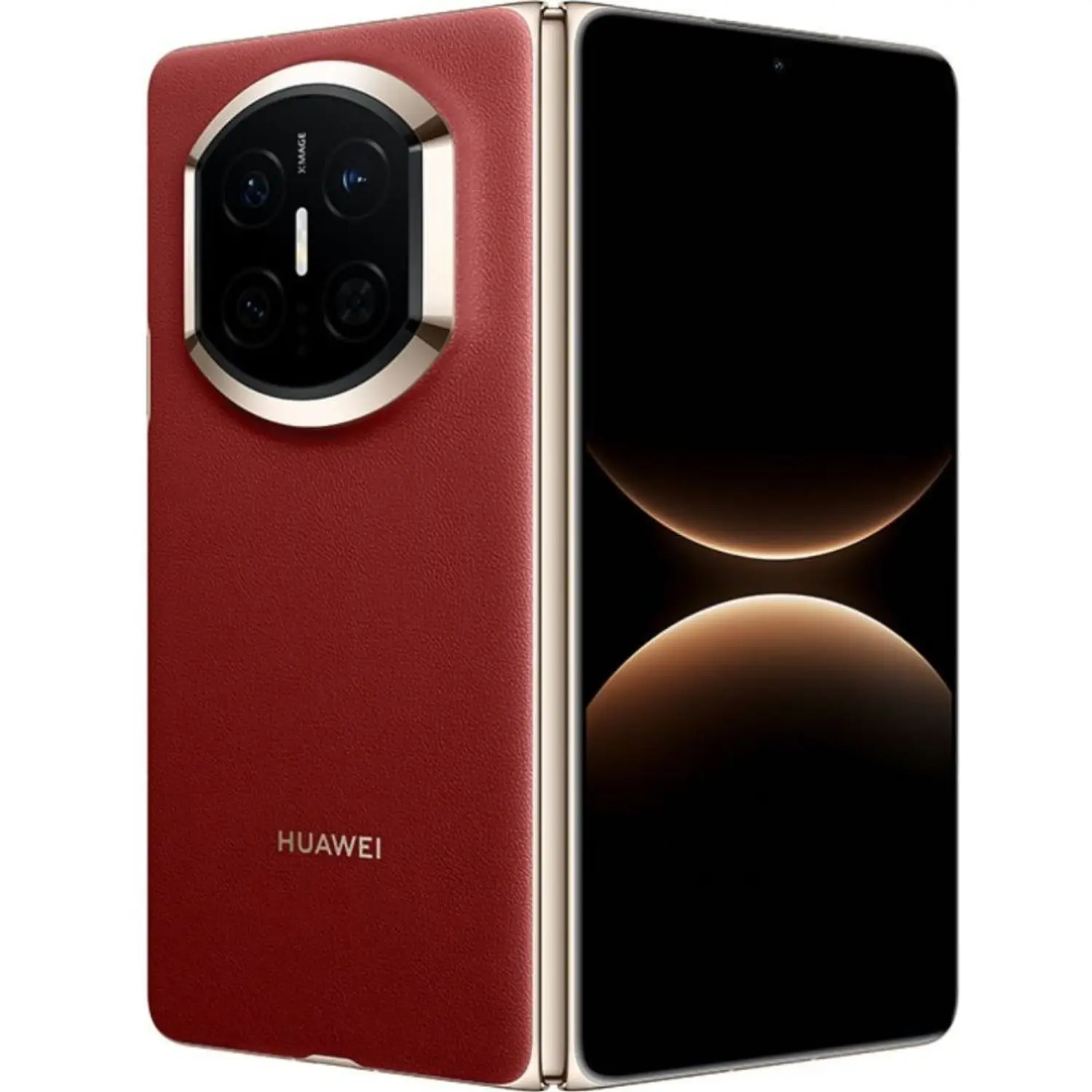 Huawei Mate X7 4G 16GB RAM, 512GB Storage, Dual SIM Foldable Smartphone, Arabic Red + Free Watch Fit 4 Pro - Image 2