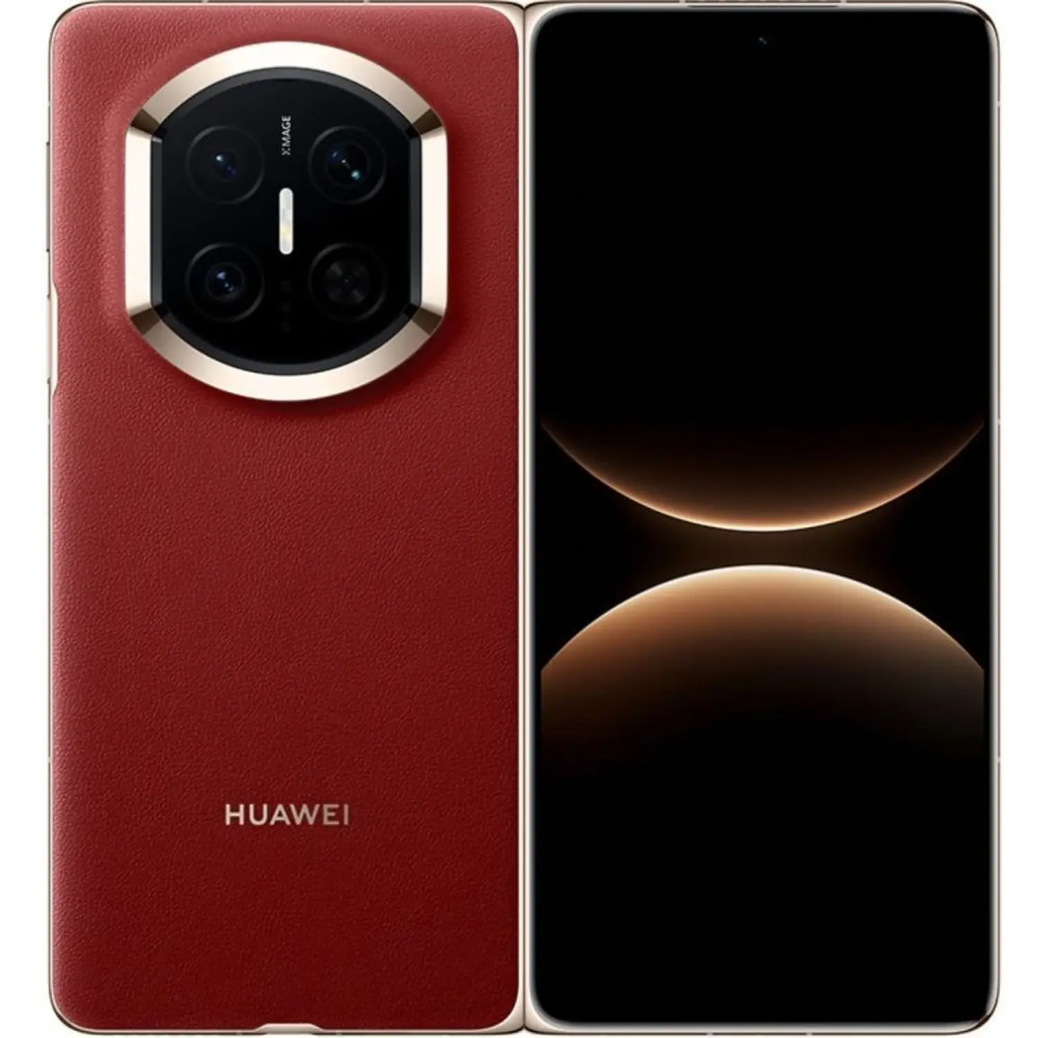 Huawei Mate X7 4G 16GB RAM, 512GB Storage, Dual SIM Foldable Smartphone, Arabic Red + Free Watch Fit 4 Pro - Image 3