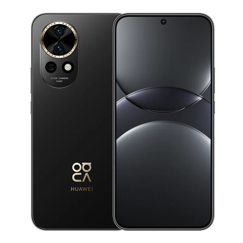Huawei Nova 13 Smartphone 12GB RAM 256GB Storage Dual Sim, 51098CYL, Black