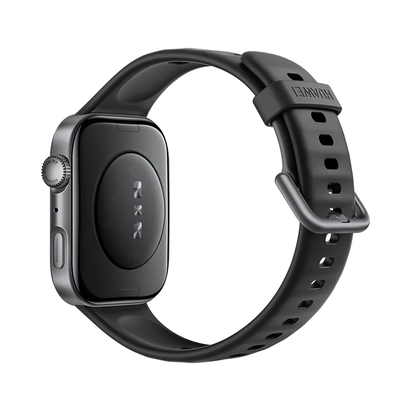 Huawei Watch Fit 4, Black Strap + Extra Dark Green Strap - Image 6