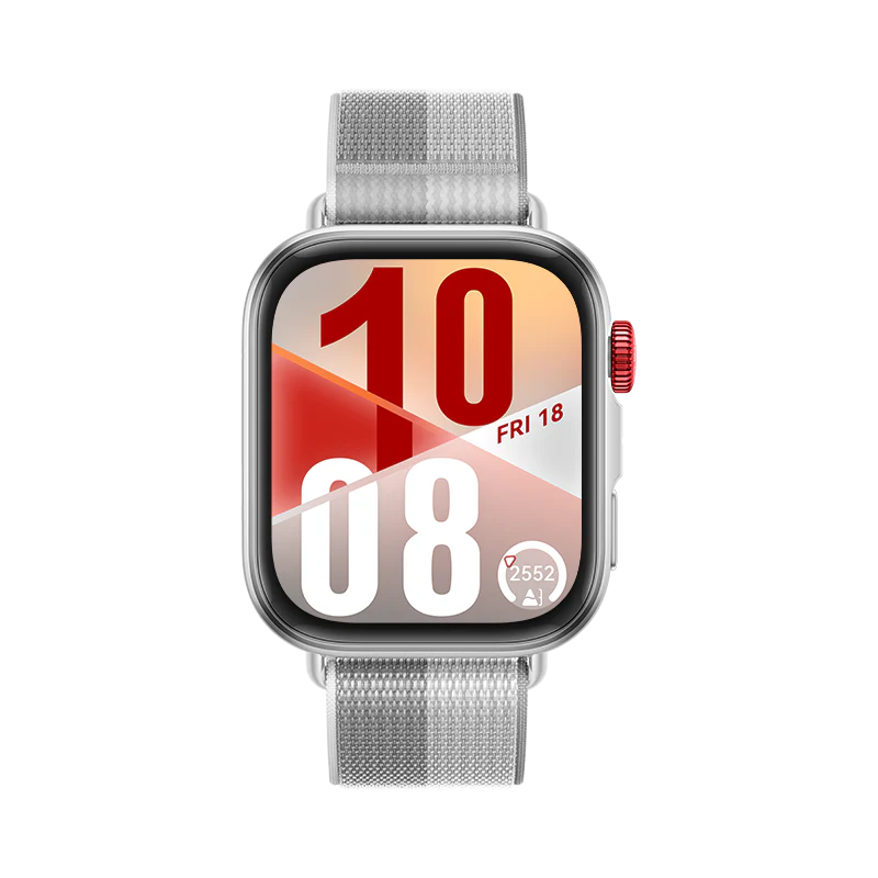 Huawei Watch Fit 4, Grey Strap + Extra Dark Green Strap