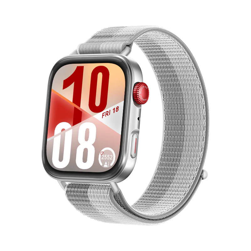 Huawei Watch Fit 4, Grey Strap + Extra Dark Green Strap - Image 3