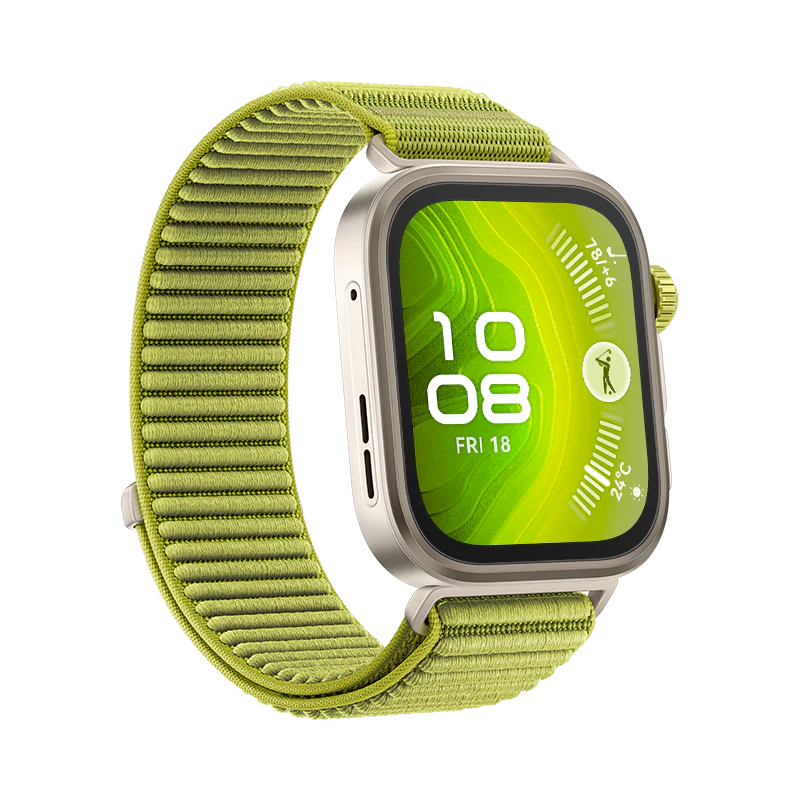Huawei Watch Fit 4 Pro, Green Strap + Strap + Health Scale - Image 2