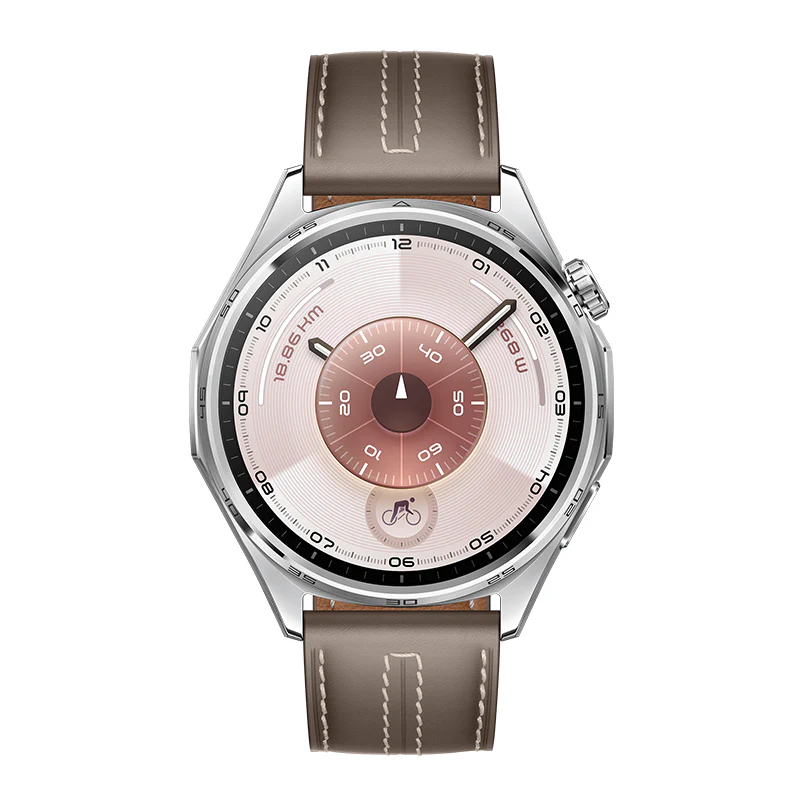 Huawei Watch GT6 Atum Composite Leather Strap, 46mm, Grey - Image 2