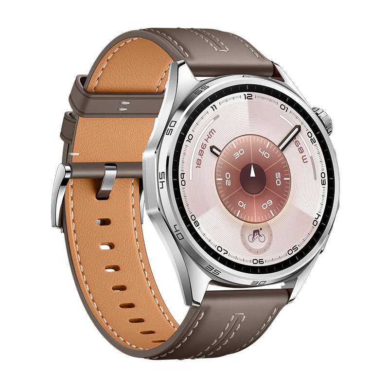 Huawei Watch GT6 Atum Composite Leather Strap, 46mm, Grey - Image 3