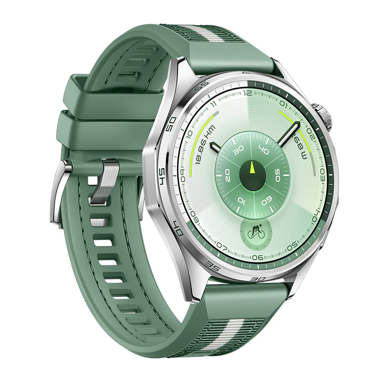 Huawei Watch GT6 Atum Woven Strap, 46mm, Green - Image 3