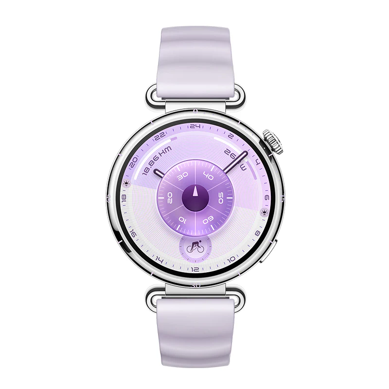 Huawei Watch GT6 Konsu Fluoroelastomer Strap, 41mm, Purple - Image 2