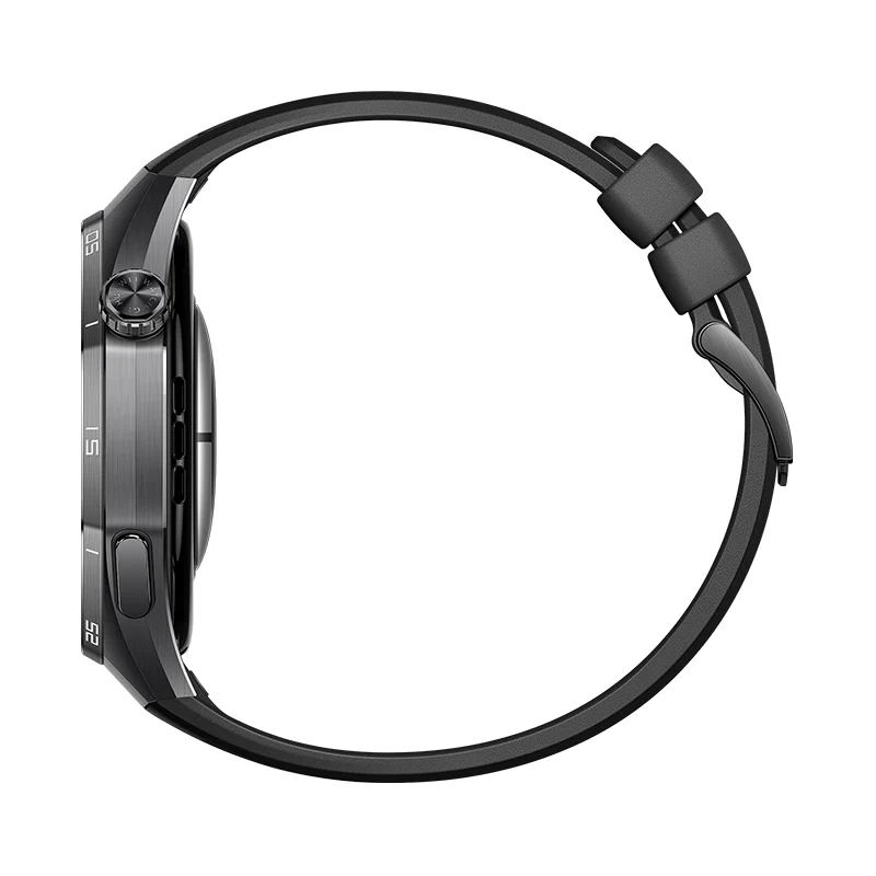 Huawei Watch GT6 Pro Atum Fluoroelastomer Strap, 46mm, Black - Image 4